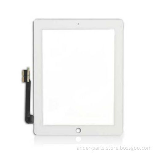 touch screen digitizer assembly with home button for ipad 3, ipad 4 , replacement for ipad screen